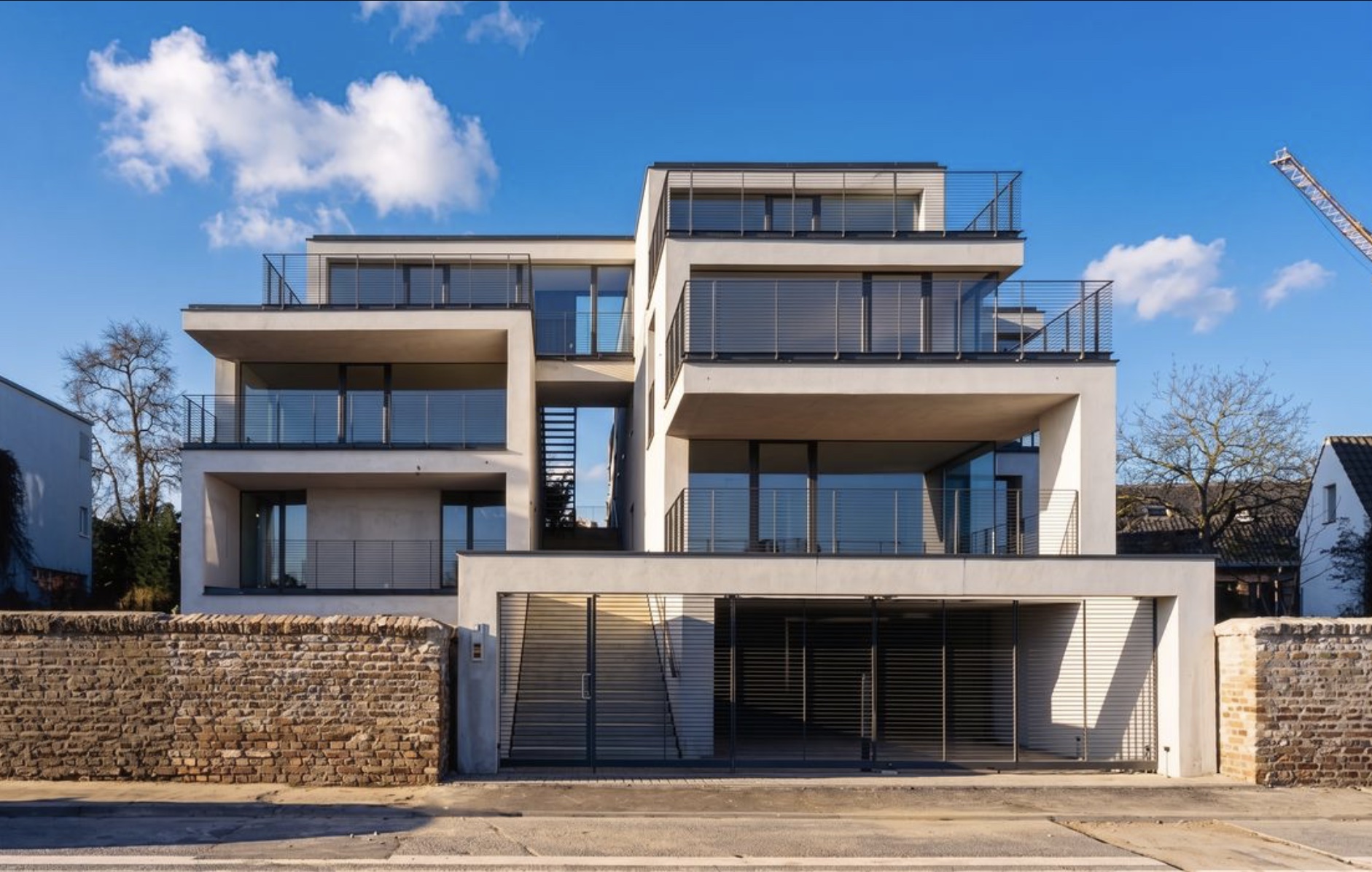 Rheinhof, Köln – Bauhaus-Fassade
